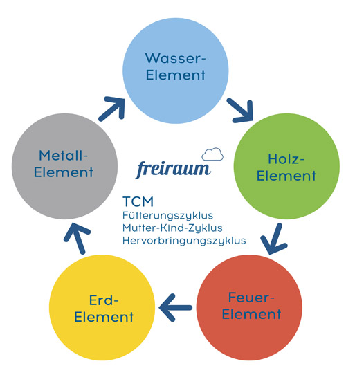 5 Elemente-Lehre: der Fütterungszyklus in der TCM 5 Elemente-Lehre: der Fütterungszyklus in der TCM