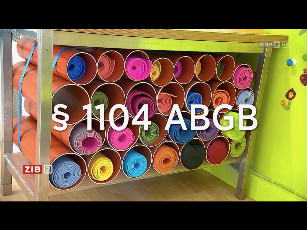 §1104 des allgemeinen bürgerlichen Gesetzbuches ABGB regelt Mietzahlungen in Seuchen-Zeiten