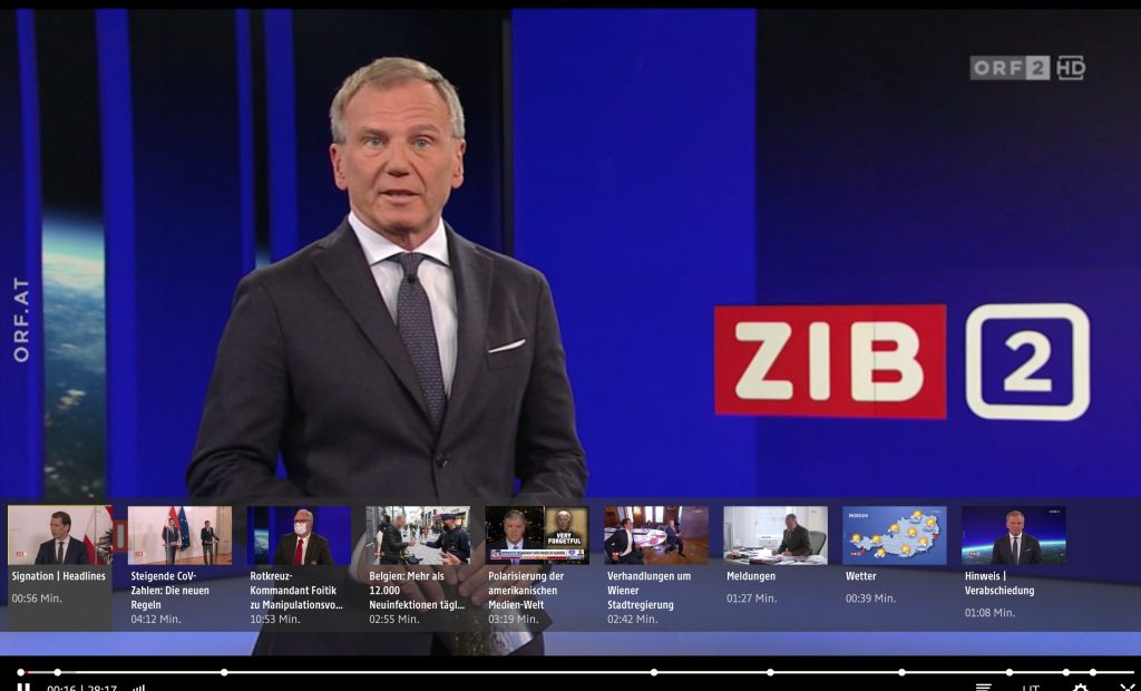 Armin Wolf von der ZIB2 präsentiert aktuelle Themen