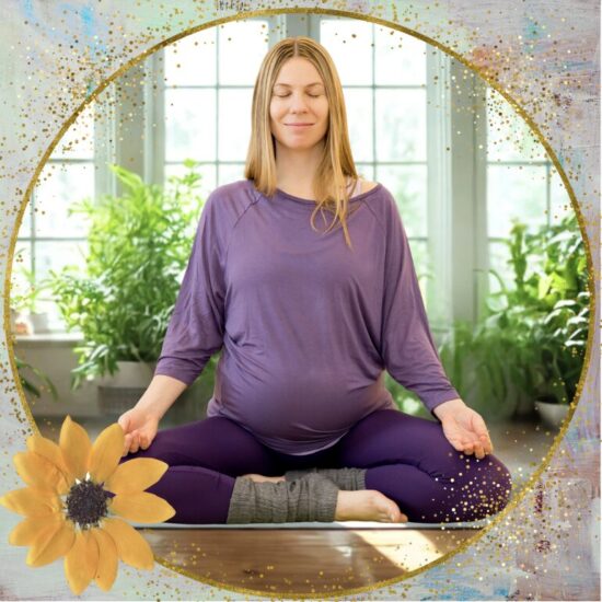 Yoga für Schwangere live online Kurs April