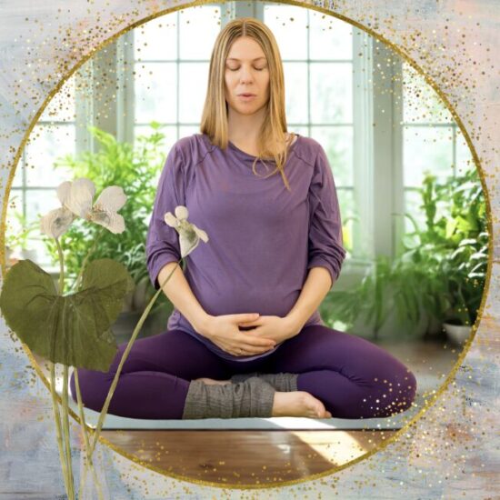 Yoga für Schwangere live online Kurs Mai